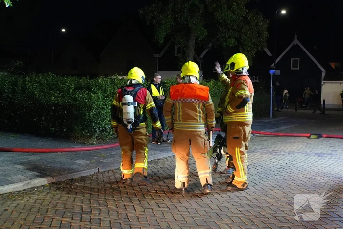 Grote brand in voormalig schoolgebouw