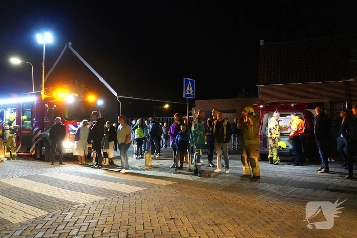 Grote brand in voormalig schoolgebouw