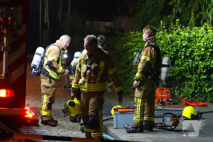 Grote brand in voormalig schoolgebouw