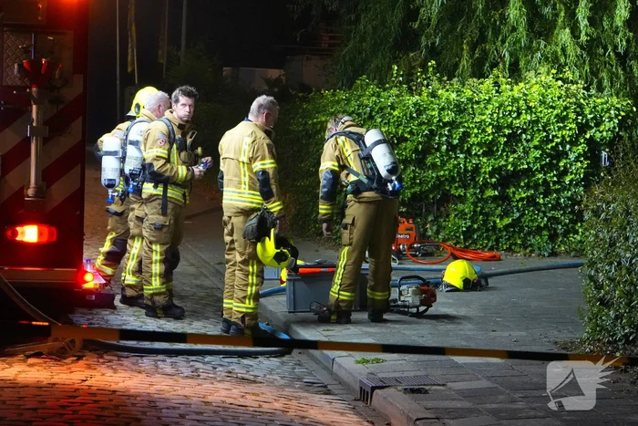 Grote brand in voormalig schoolgebouw