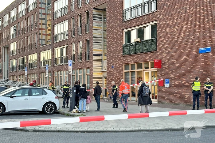 Brand uitgebroken in flatwoning