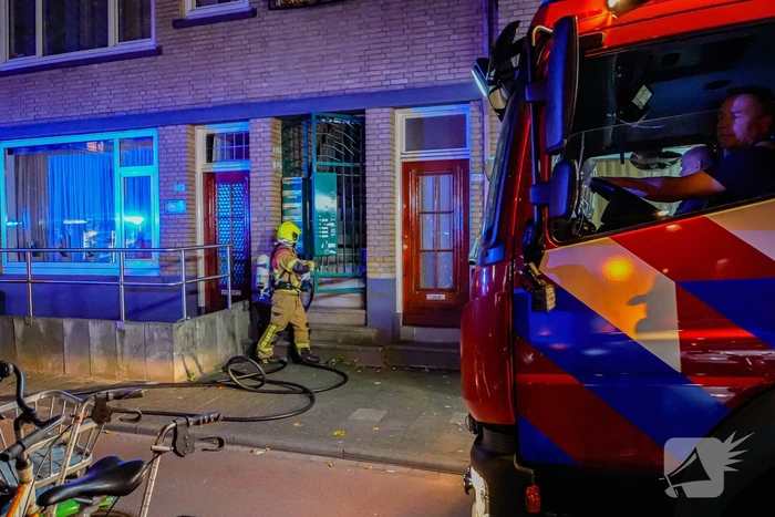 Droger vliegt in brand, bewoners ongedeerd