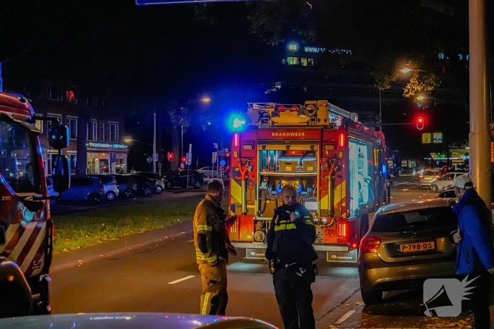 Droger vliegt in brand, bewoners ongedeerd