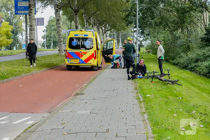 Wielrenner zwaargewond, traumateam ingezet