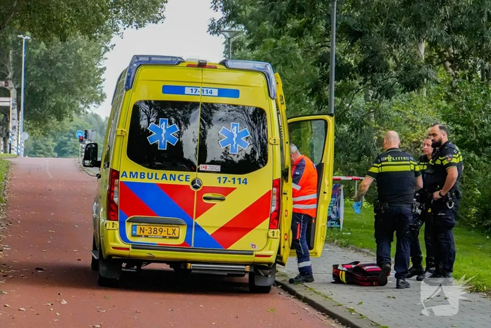 Wielrenner zwaargewond, traumateam ingezet
