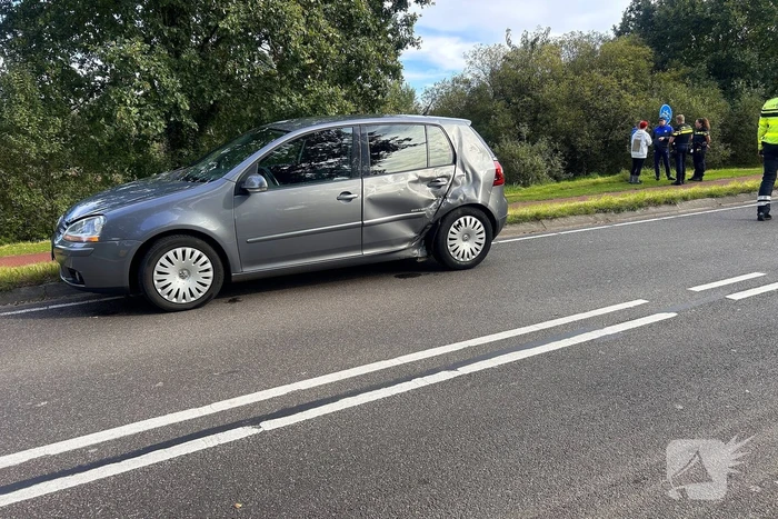 Motorrijder gewond bij aanrijding met automobilist