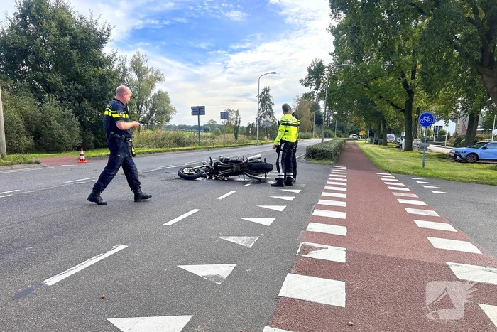 Motorrijder gewond bij aanrijding met automobilist