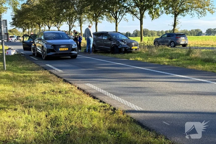 Aanrijding tussen meerdere voertuigen
