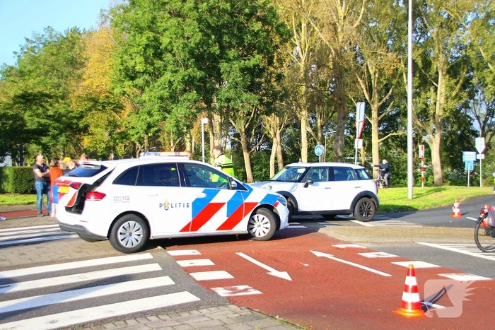 Opnieuw fietser geschept op rotonde