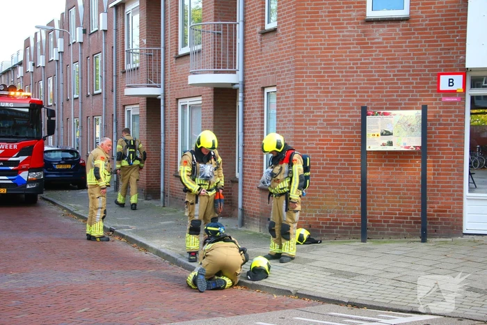 Straat afgezet na melding gaslekkage
