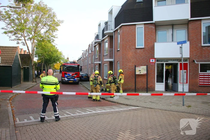 Straat afgezet na melding gaslekkage
