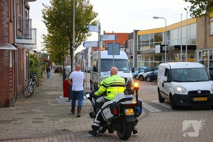 Straat afgezet na melding gaslekkage