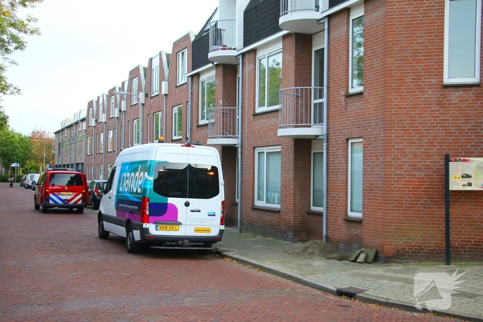 Straat afgezet na melding gaslekkage