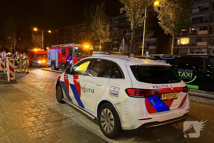 Brandweer onderzoekt vreemde lucht in bioscoop