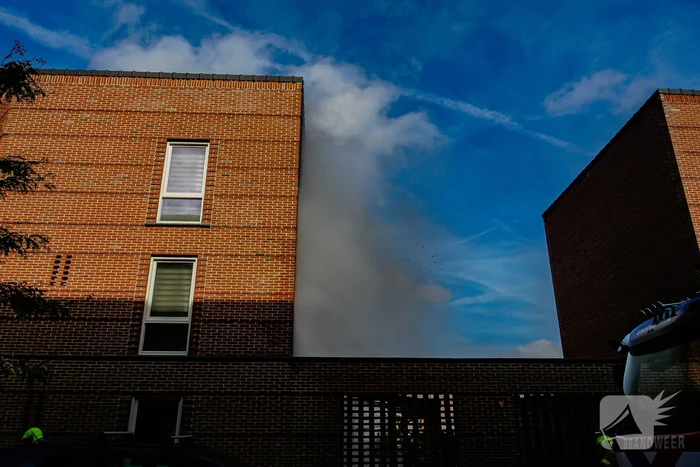Fikse rookontwikkeling bij brand