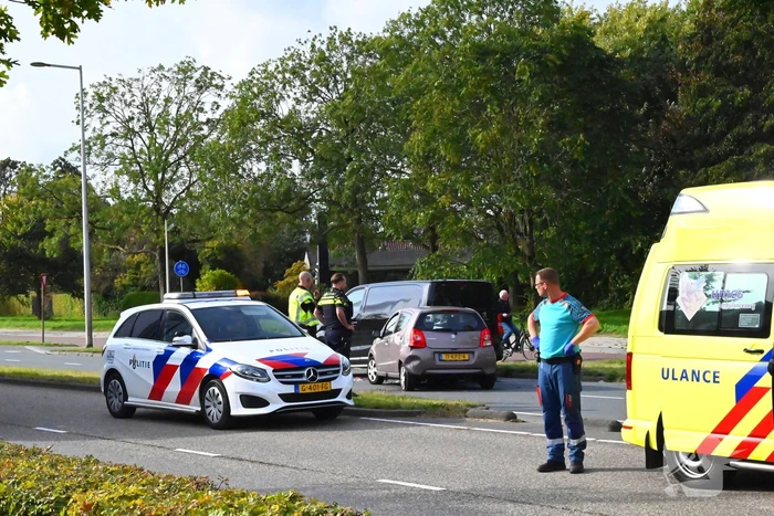 Grote opstopping door ongeval met drie voertuigen