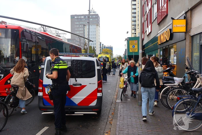 Voetganger gewond bij aanrijding met scooter