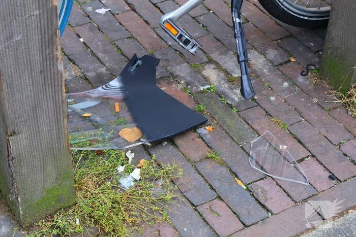 Voetganger gewond bij aanrijding met scooter