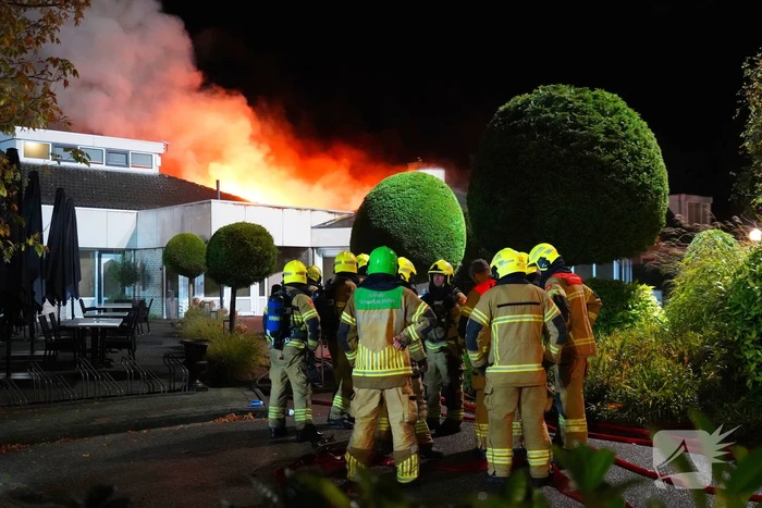 Grote rookontwikkeling bij brand bungalowpark