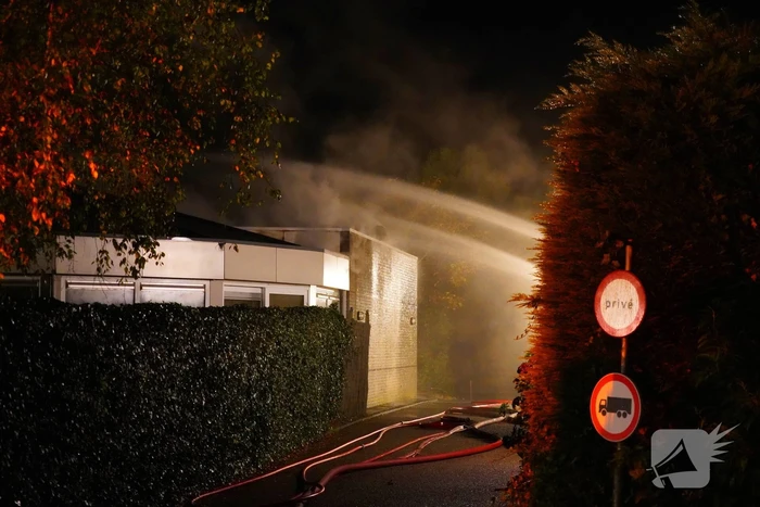 Grote rookontwikkeling bij brand bungalowpark