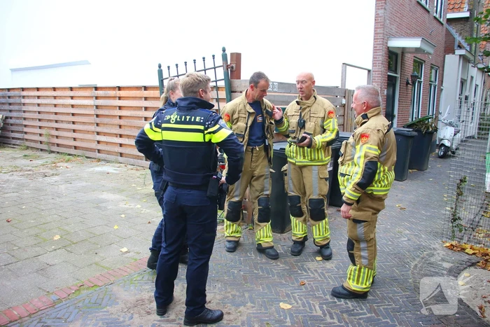Gaslekkage ontstaan tijdens graafwerkzaamheden