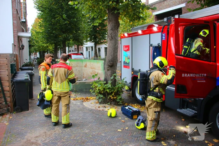 Gaslekkage ontstaan tijdens graafwerkzaamheden