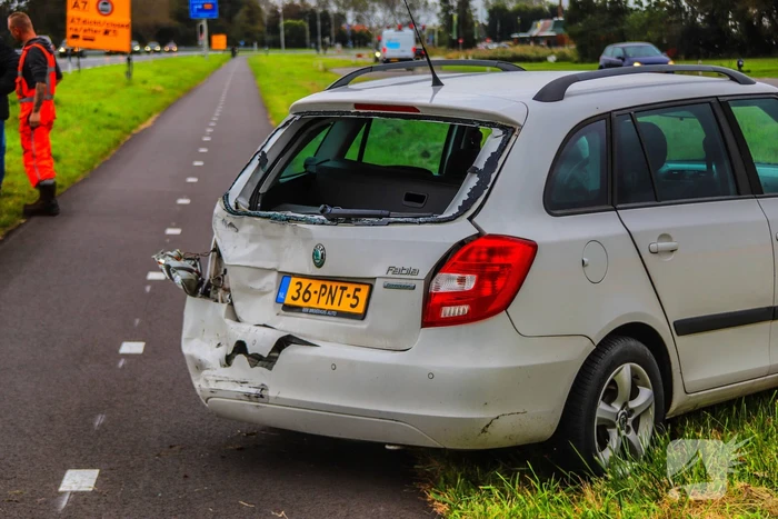 Veel schade bij verkeersongeval