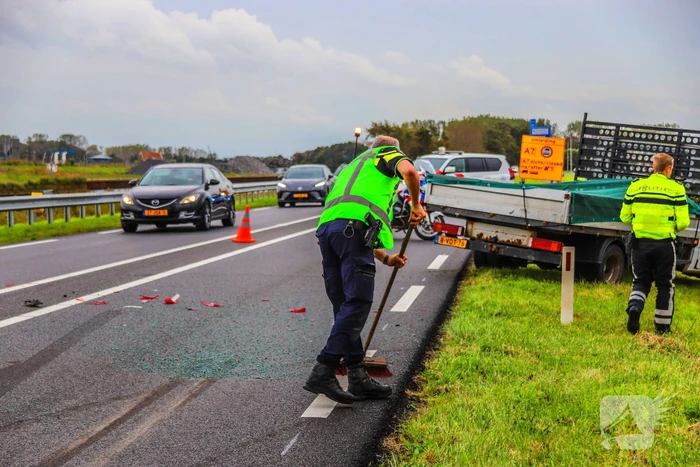 Veel schade bij verkeersongeval