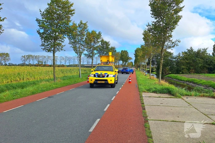 Bestuurder verliest macht over stuur en klapt op boom