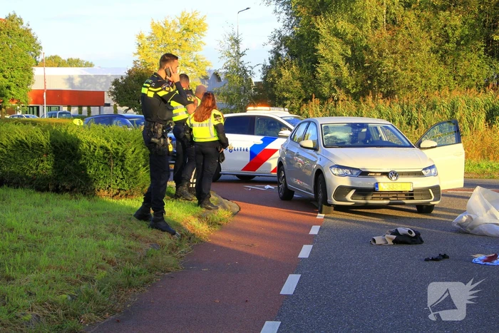 Voetganger gewond bij aanrijding met auto