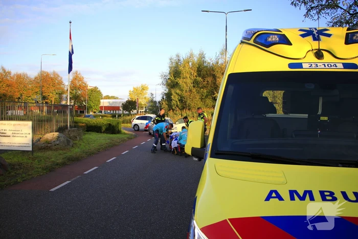 Voetganger gewond bij aanrijding met auto
