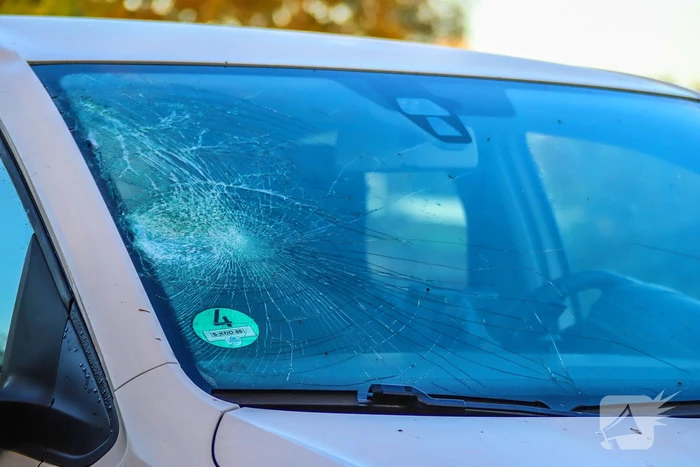 Fietser geschept door automobilist