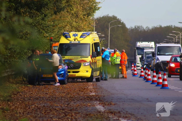 Flinke schade en vertraging na kop-staartaanrijding