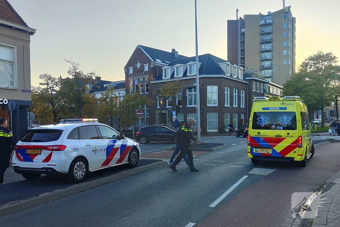 Scooterrijder gewond bij aanrijding met fietser