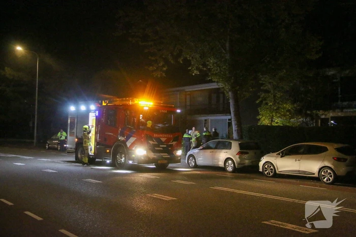 Vuurwerk zorgt voor rookontwikkeling in bouwkeet