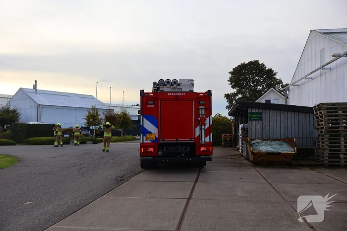 Brandweer ingezet voor gaslekkage bij kas
