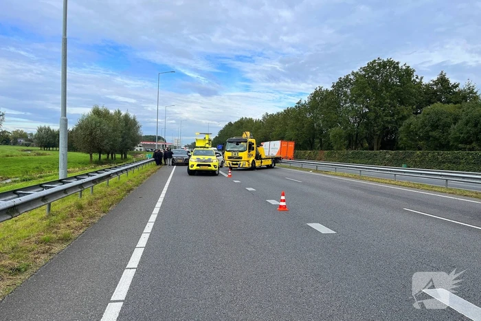 Traumahelikopter landt op provinciale weg wegens ongeval