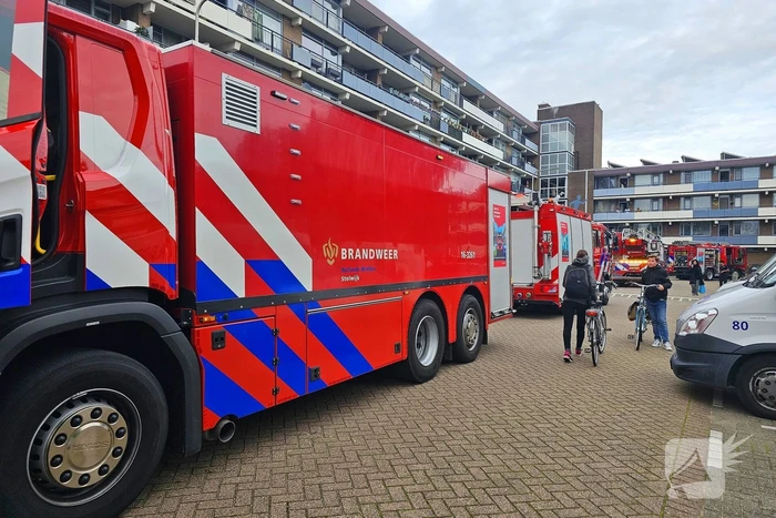 Aangebrand eten in oven zorgt voor brandweer inzet