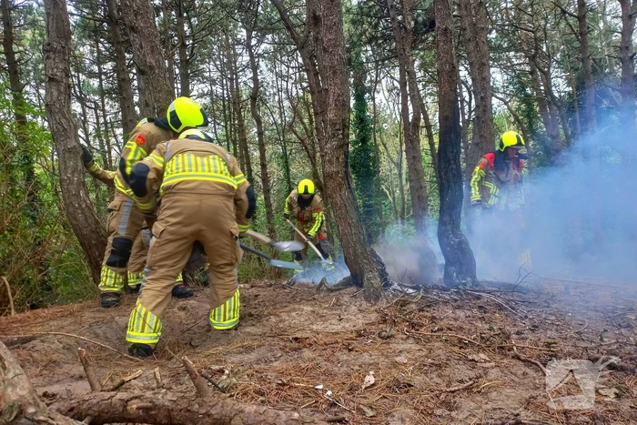 brand rijwielpad vlaggeduin katwijk
