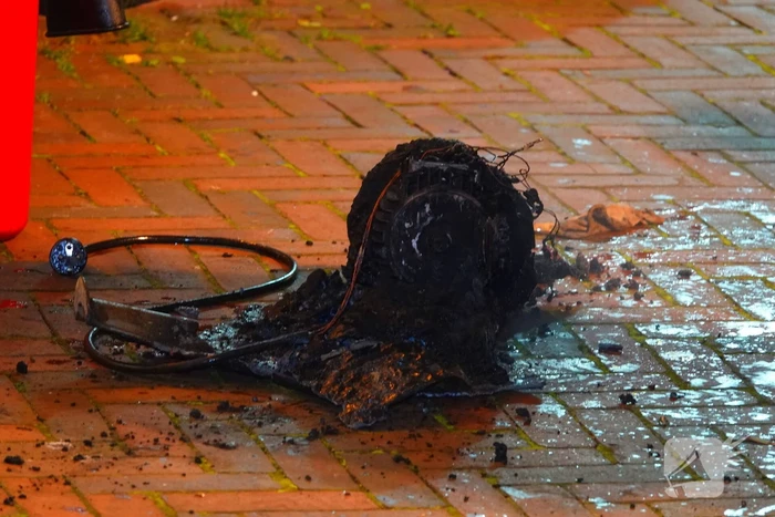 Brand in winkelpand snel onder controle