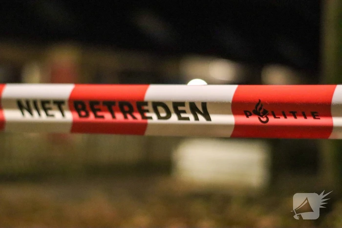 Politie onderzoek naar aanleiding van explosie