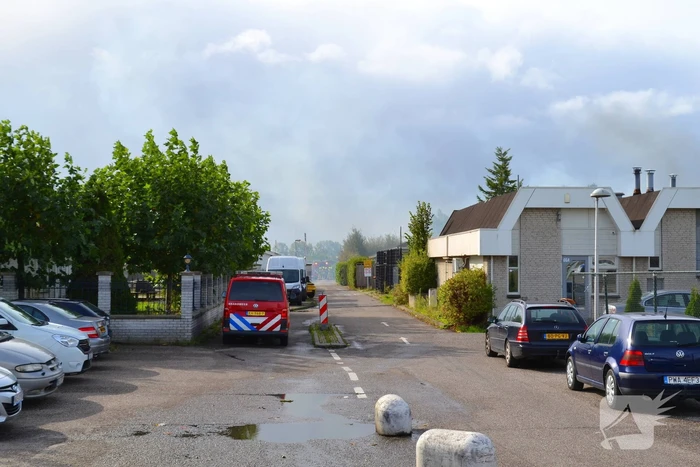 Flinke rookontwikkeling bij woningbrand