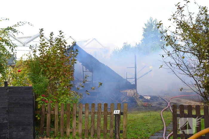 Flinke rookontwikkeling bij woningbrand