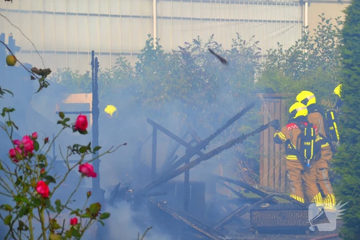 Flinke rookontwikkeling bij woningbrand