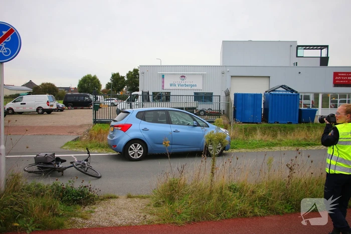 Fietser gewond bij aanrijding met auto