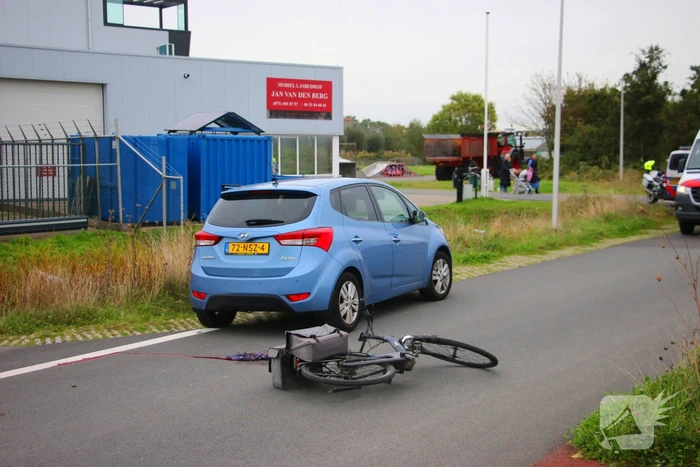 Fietser gewond bij aanrijding met auto