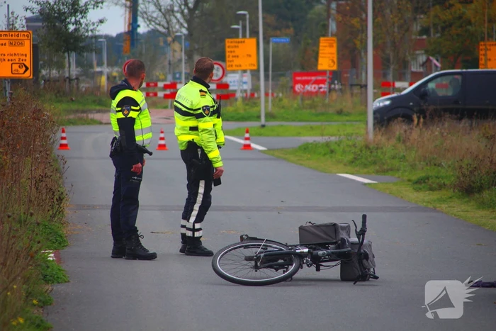 Fietser gewond bij aanrijding met auto