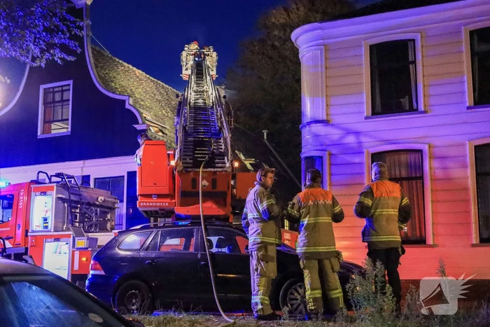 Woningbrand opgeschaald wegens oude woningen