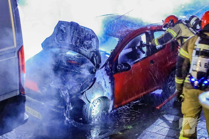 Auto uitgebrand, geen slachtoffers