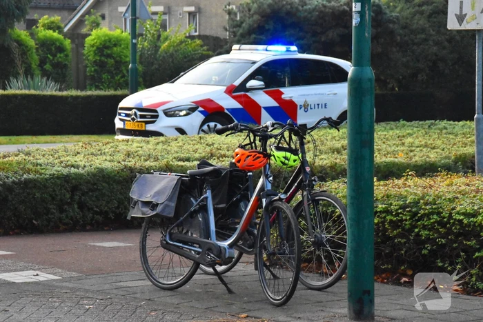 Fietser en auto betrokken bij ongeval